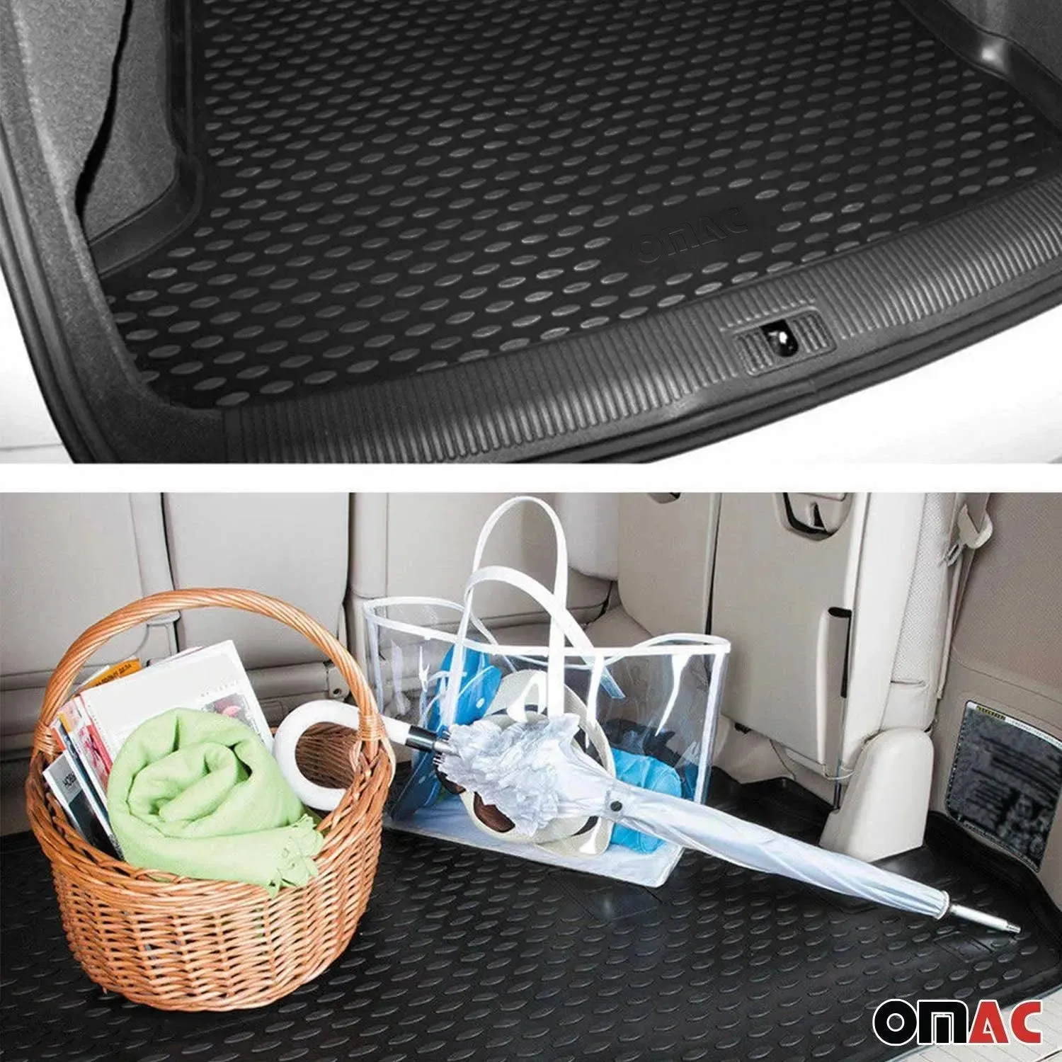 2001-2009 Volvo S60 Sedan Cargo Liner Trunk Mat All Weather Black