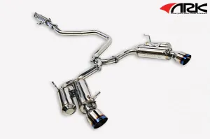 2003-2008 Hyundai Tiburon DT-S Exhaust System w/ Burnt Tips