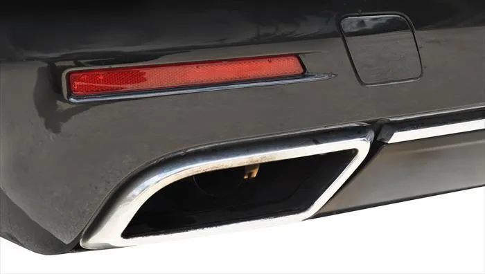 2014 Cadillac CTS-V Sport Axle-Back Exhaust Dual Rear Polished Outlet by Corsa (14325)