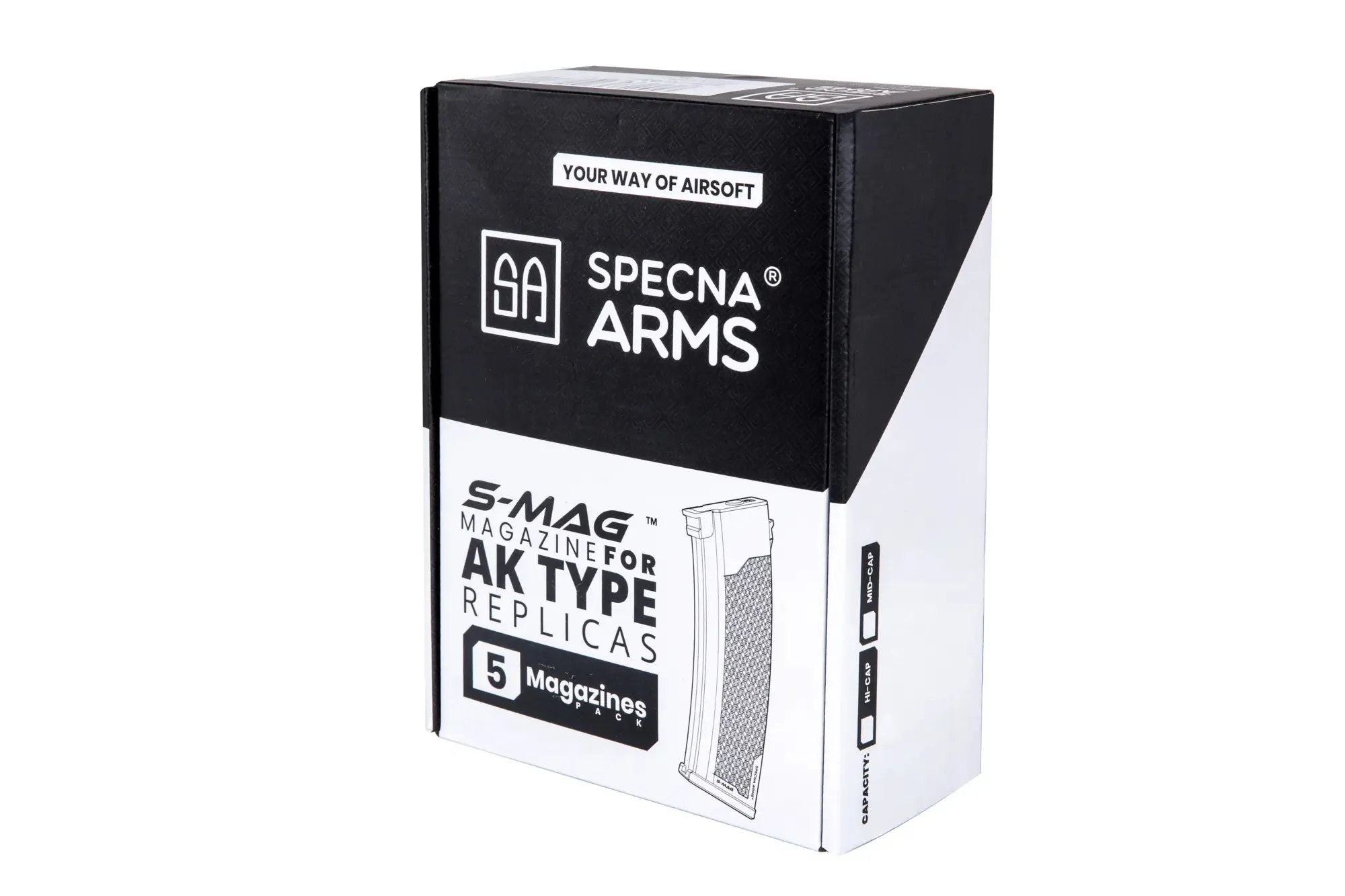 AK 380bbs Hi-Cap magazines - Plum