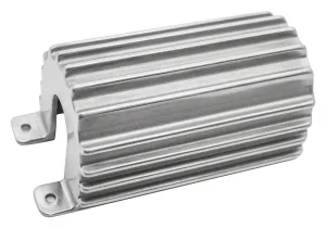 ALUMINUM FINNED CANISTER ROUND IGNITION COIL COVER - POLISHED