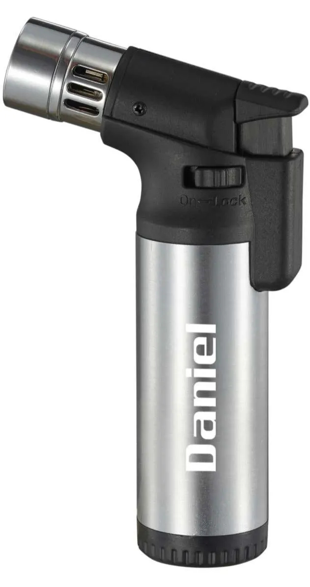 Ares Quad Torch Cigar Lighter - Silver