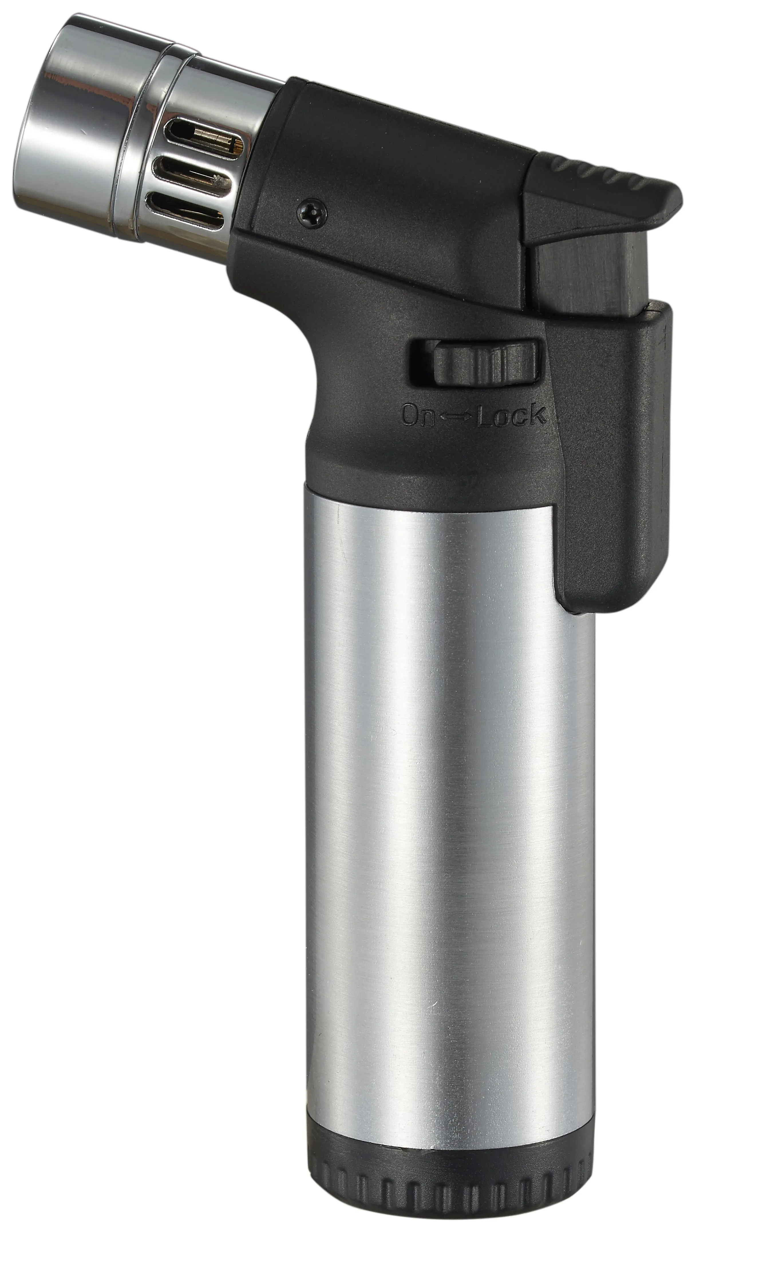 Ares Quad Torch Cigar Lighter - Silver