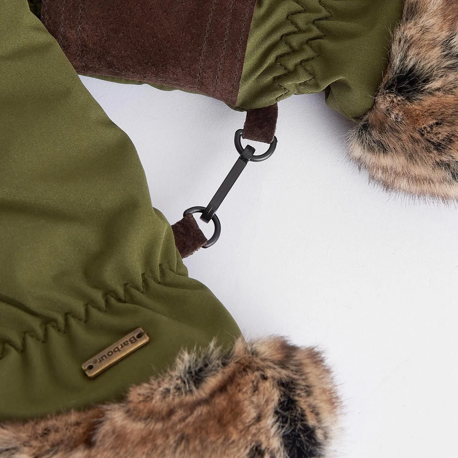 Barbour Mallow Waterproof Gloves in Olive
