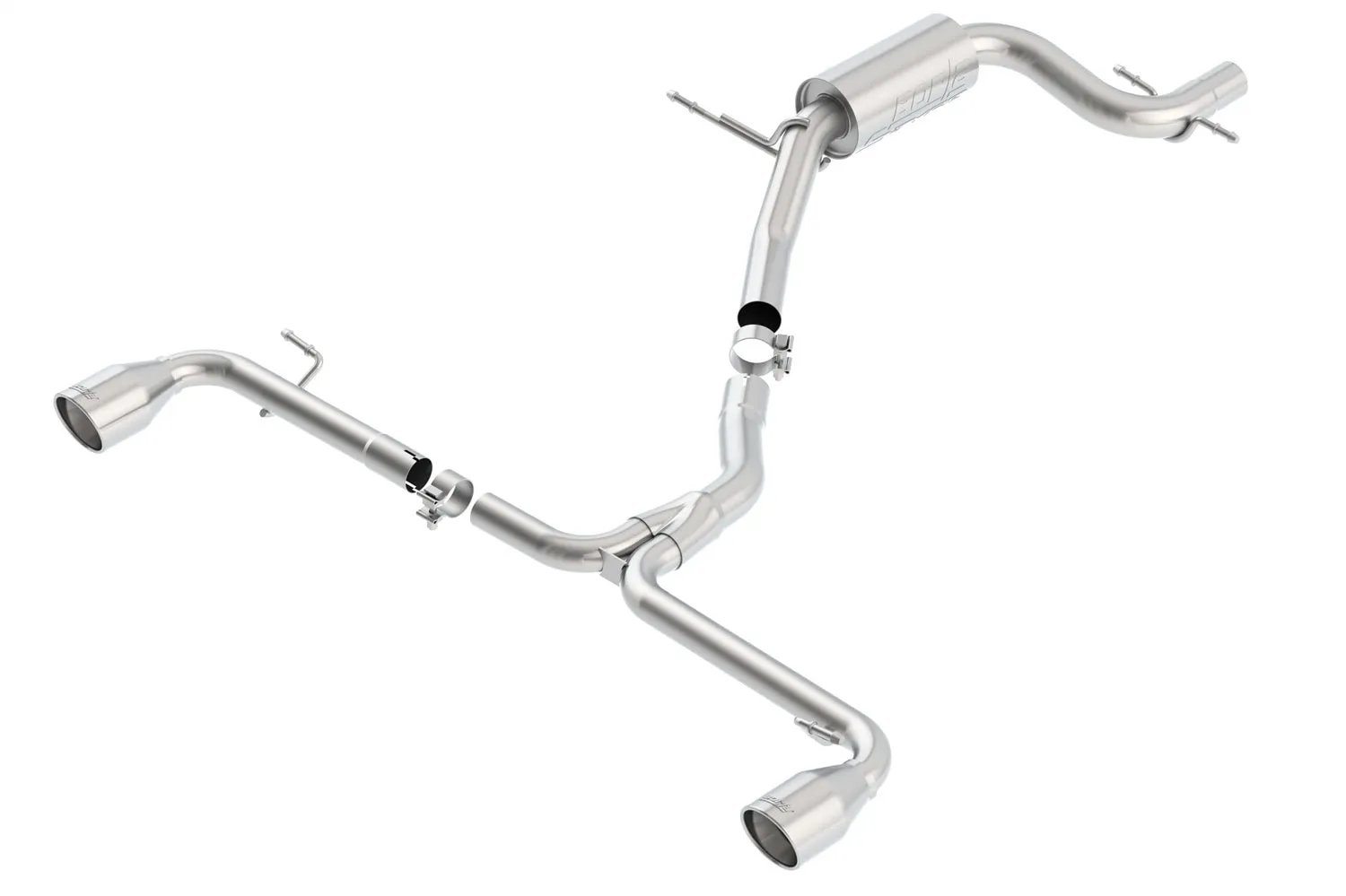 Borla 140347 Cat-Back Exhaust System - S-Type