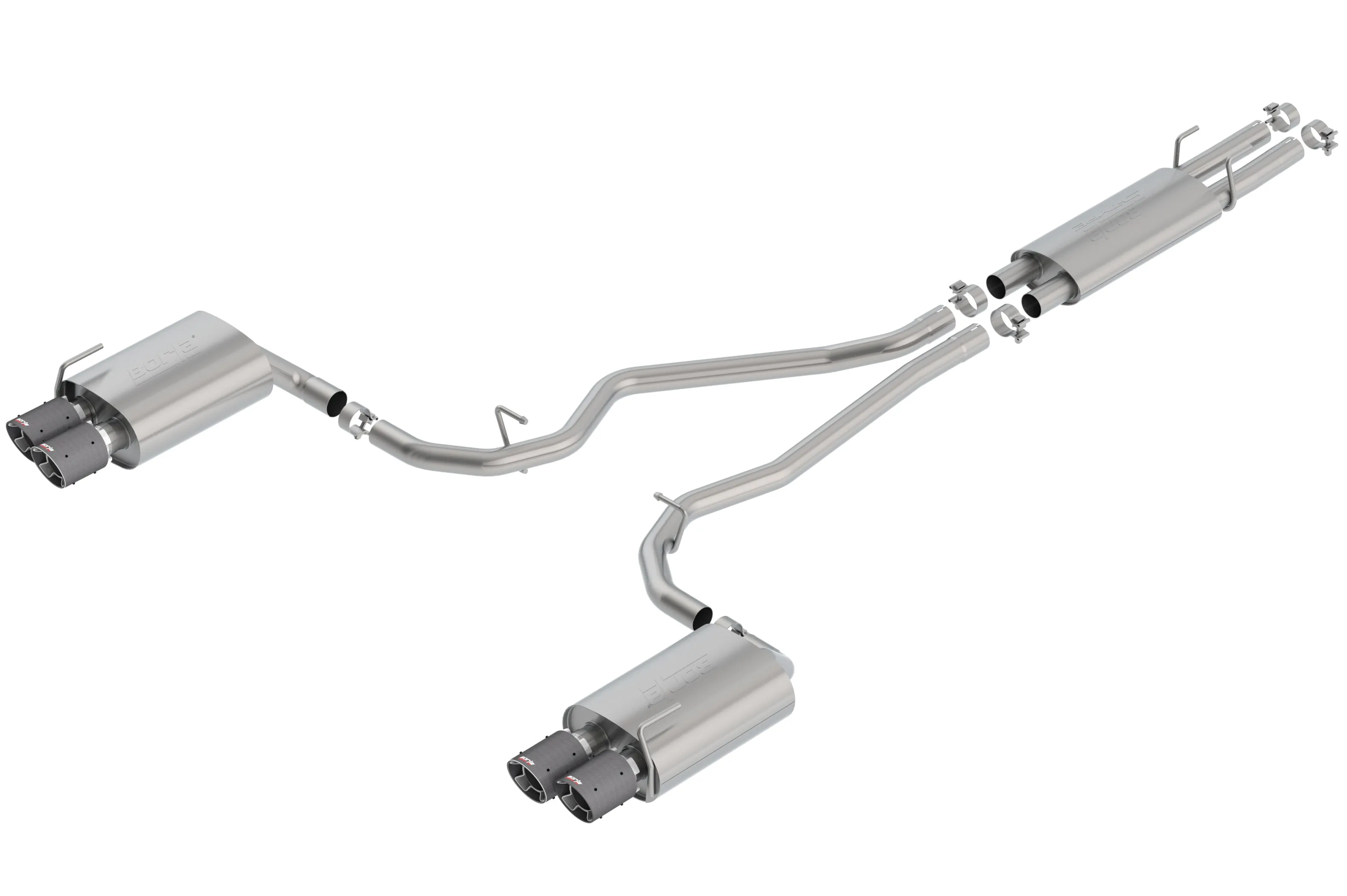 Borla 140820CF Cat-Back(tm) Exhaust System - S-Type