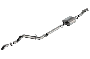 Borla 21-22 Ford Bronco 2.3L 2DR/4DR T-304 Stainless Steel Cat-Back Touring Exhaust - Brushed