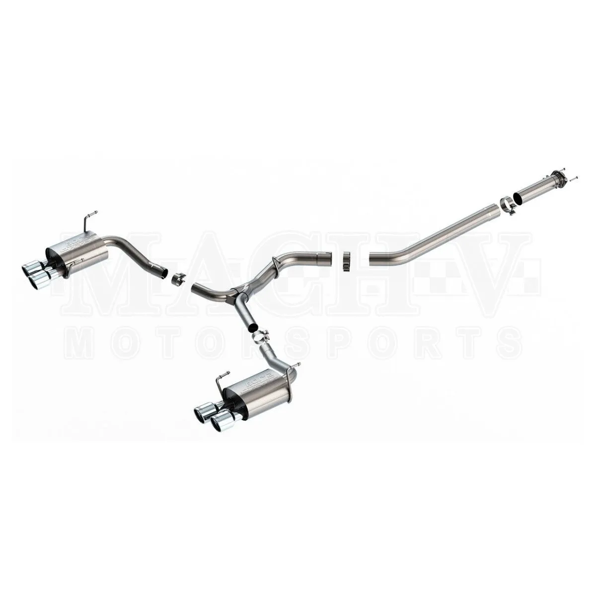 Borla S-Type Cat-Back Exhaust 2022  WRX