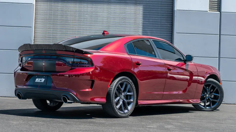 Borla S-Type Cat-Back Exhaust System (Polished Tips): Dodge Charger 3.6L V6 2019 - 2023