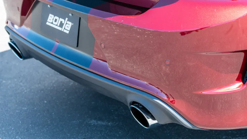 Borla S-Type Cat-Back Exhaust System (Polished Tips): Dodge Charger 3.6L V6 2019 - 2023