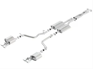 Borla S-Type Cat-Back Exhaust Systems 140482