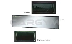 Broadway Napolex Flat H.I.D Wide View Flat 300mm Mirror