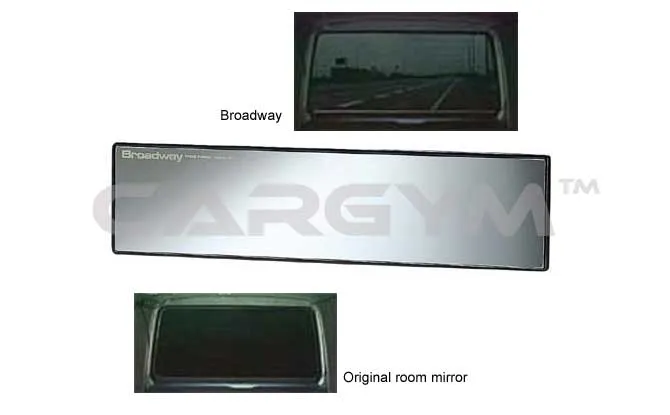 Broadway Napolex Flat H.I.D Wide View Flat 300mm Mirror