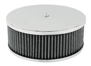 Chrome 2-1/2 Inch Air Cleaner Assembly for 30/34 Pict Carburetors - 8970