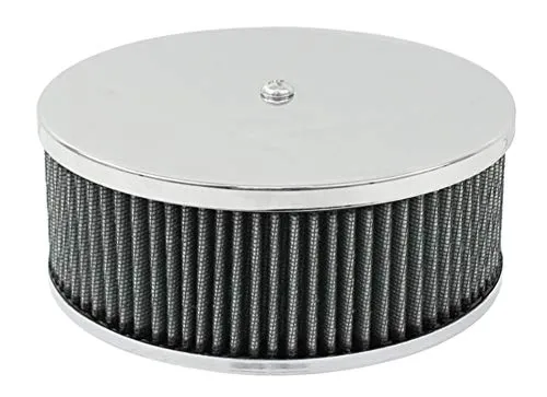 Chrome 2-1/2 Inch Air Cleaner Assembly for 30/34 Pict Carburetors - 8970