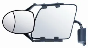 Cipa USA 11953 Universal Towing Mirror; Dual-View;