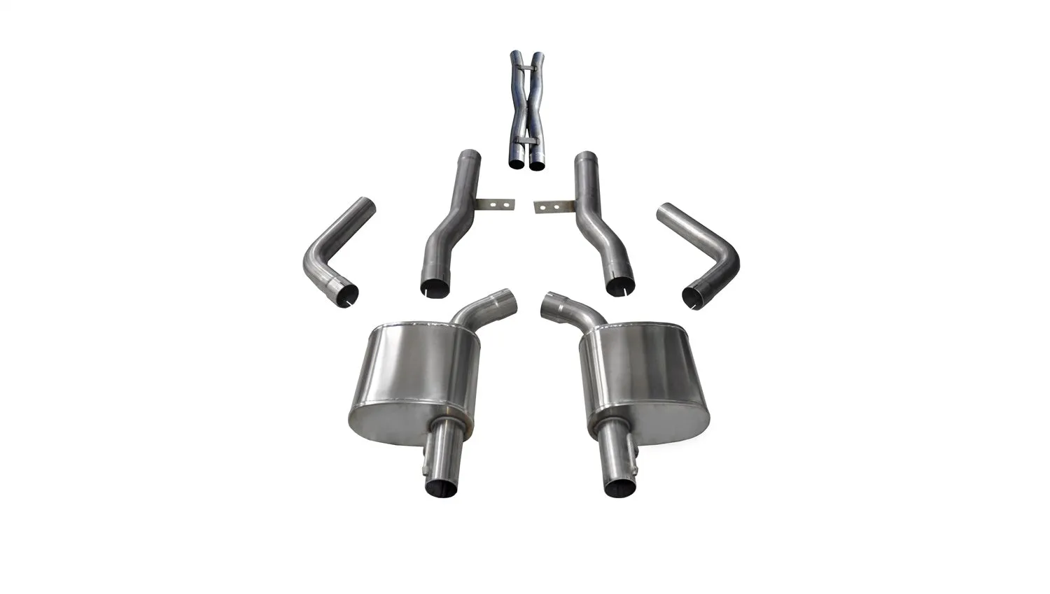 Corsa Performance 21018 Charger/300 Cat Back Exhaust 17-18 Dodge Charger/Chrysler 300 5.7L V8 4.5 Inch Polished Tip Extreme Sound Corsa Performance