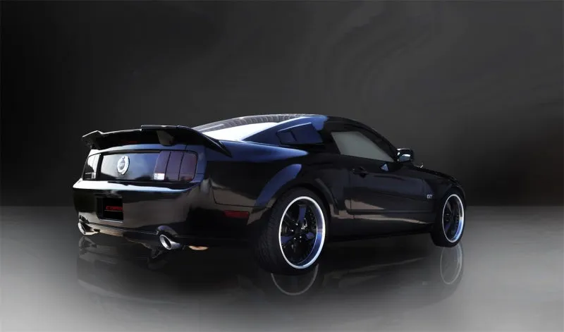 Corsa Sport Axle-Back Exhaust System - 2-1/2 in Diameter - 4 in Tips - Ford Modular - Ford Mustang 2005-10