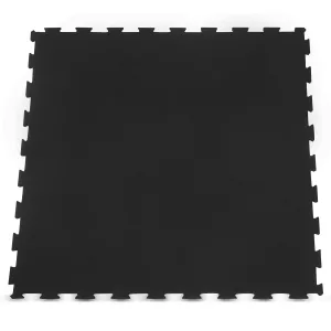CORTEX 10mm Commercial Interlocking Rubber Gym Tile Mat (1m x 1m) - Set of 16