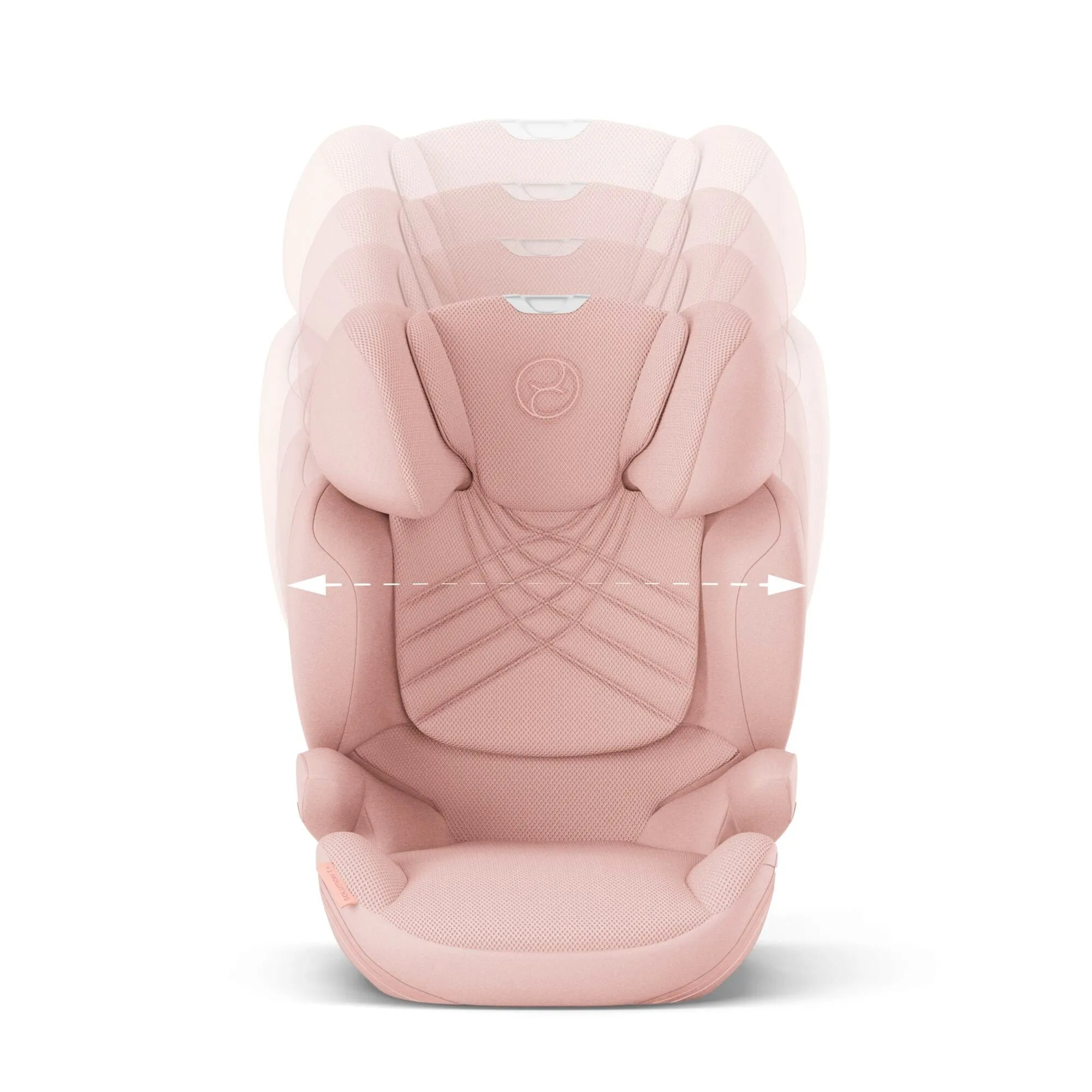 Cybex Solution T i-Fix Plus Car Seat - Peach Pink