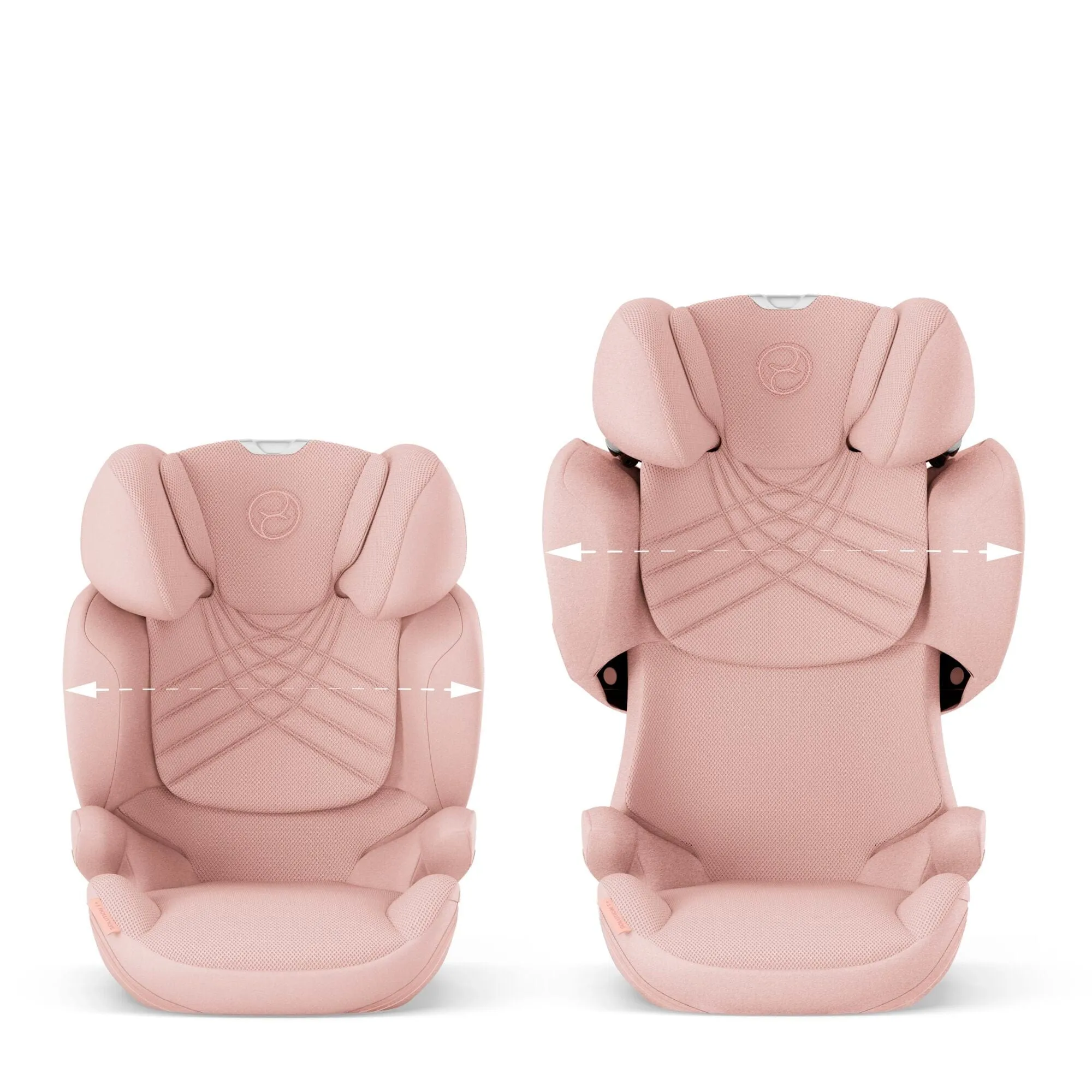 Cybex Solution T i-Fix Plus Car Seat - Peach Pink