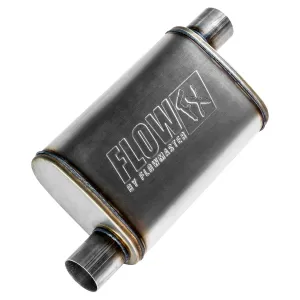 Flowmaster Muffler Flow FX (2.5" Offset In / 2.5" Offset Out) Stainless Steel 71236