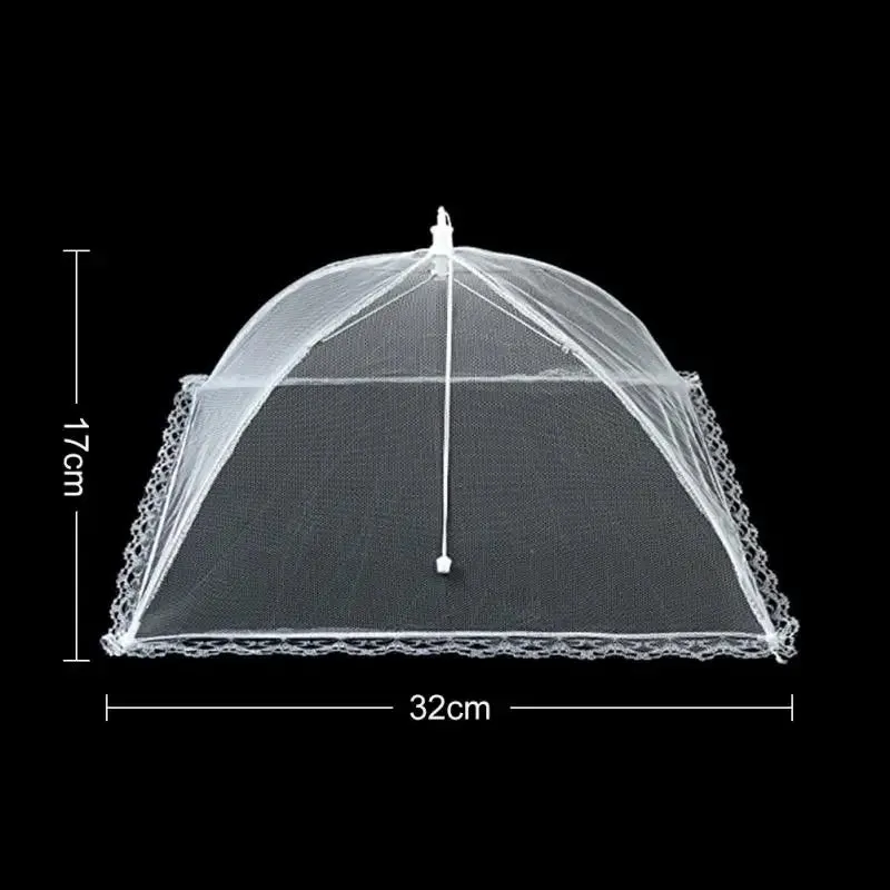 Foldable Food Mesh Cover – Pop-Up Umbrella for Meals & Fruits