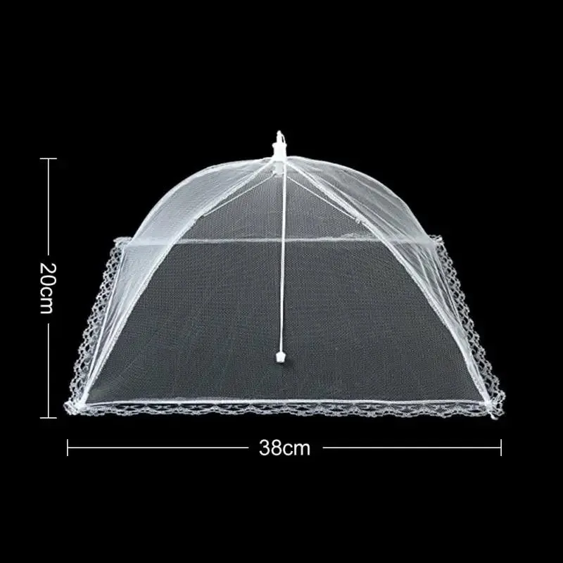 Foldable Food Mesh Cover – Pop-Up Umbrella for Meals & Fruits
