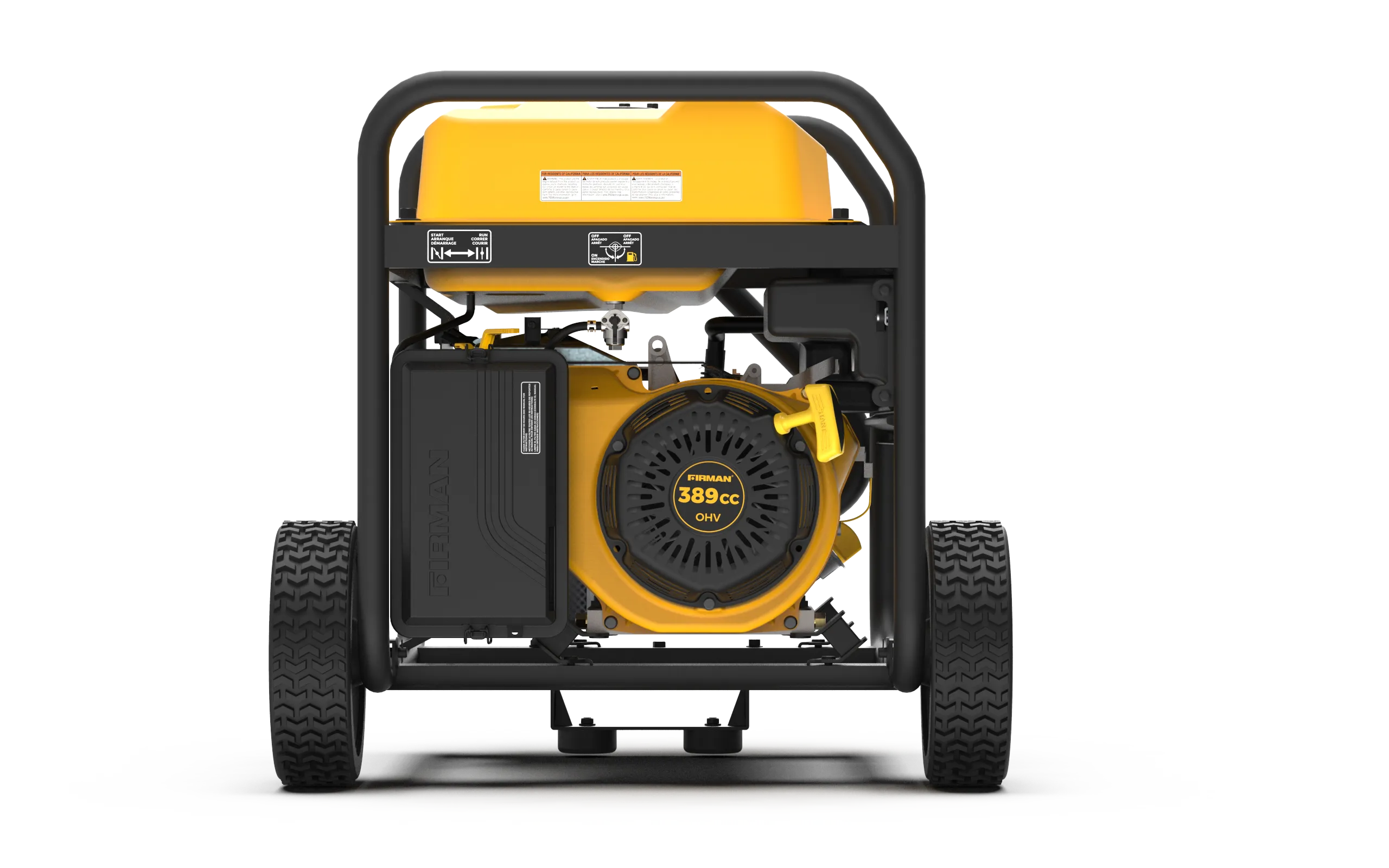 Gas Portable Generator 7125W Recoil Start 120/240V