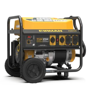 Gas Portable Generator 7125W Recoil Start 120/240V
