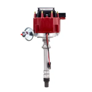 GM Performance HEI Distributor w/ Coil - Adjustable Vacuum Advance - Red Cap
