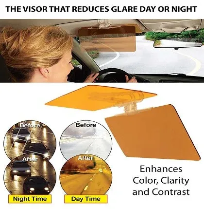 Hd Sun Visor For Foggy Weather – The Day & Night Visor For Your Car