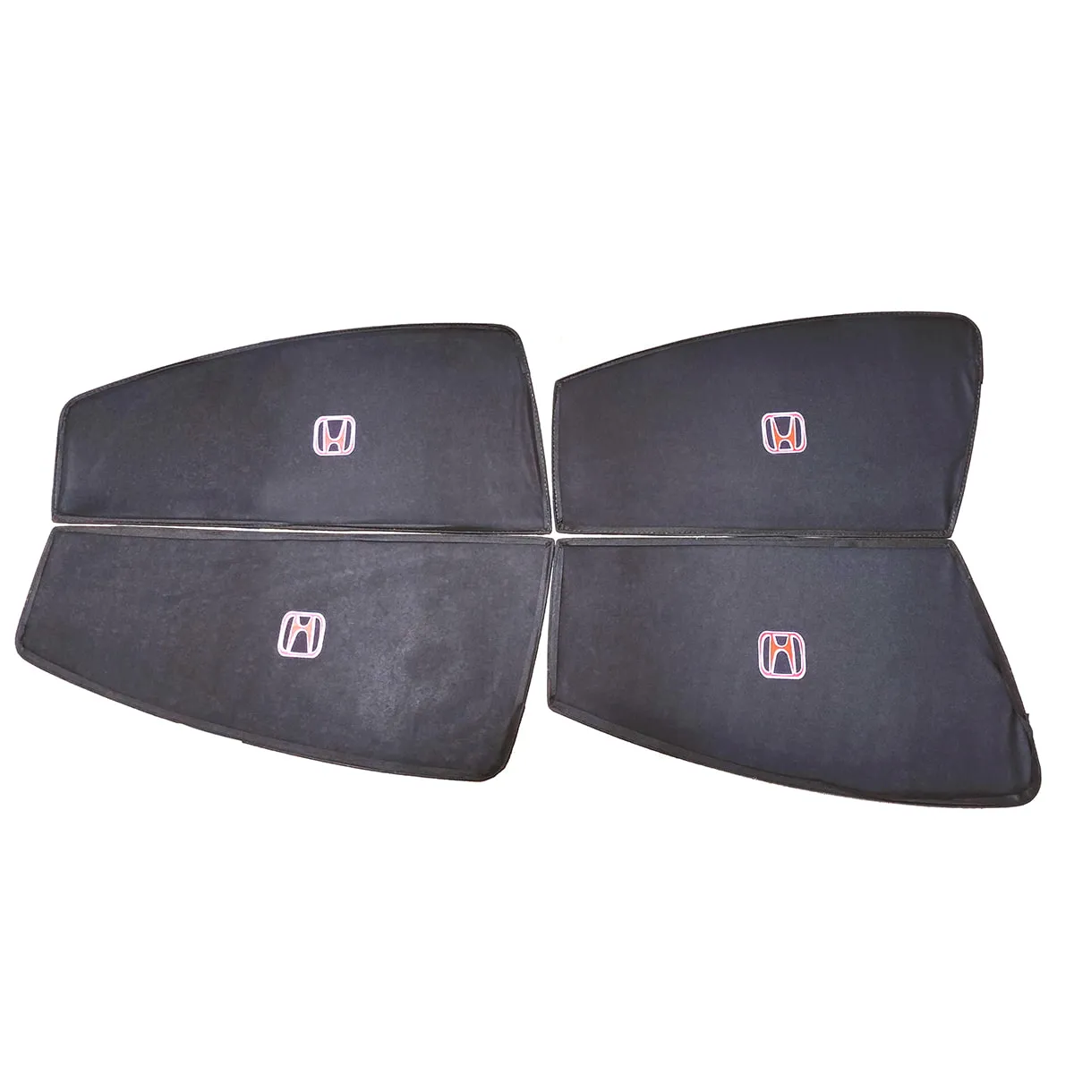 Honda Vezel Foldable & Flexible Side Sunshade With Logo - Model 2013-2021 - Sun Shade | Parda
