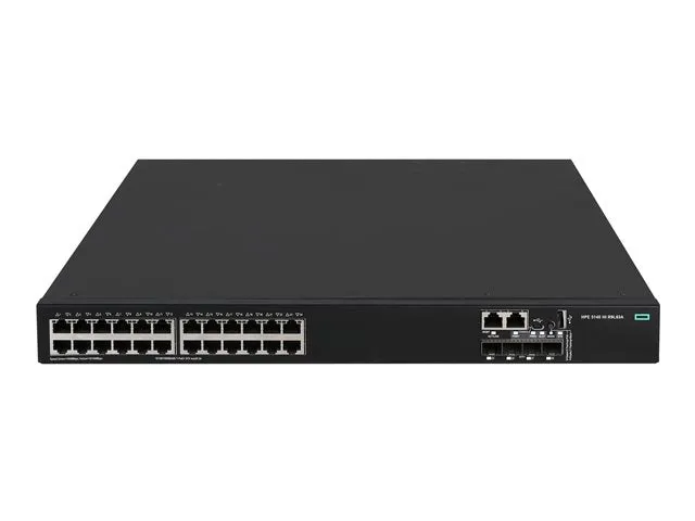 Hpe Flexnetwork 5140 Hi - Switch - 1-Slot - L3 - Managed - 24 X 10/100/1000   4 X 10 Gigabit Sfp  - Side To Back Airflow