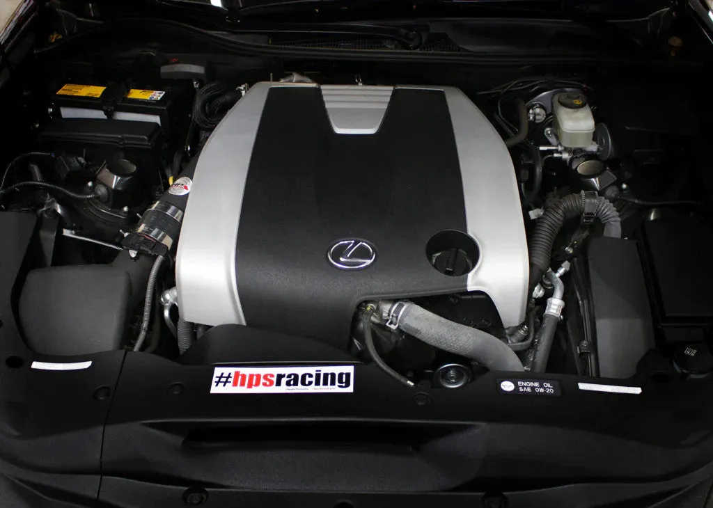 HPS Post MAF Air Intake 27-198R Lexus IS350 2014-23 Red