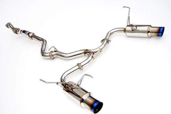 Invidia N1 Exhaust Subaru WRX (22-23) Dual or Single Exit Catback - Polished or Titanium Blue/Burnt Tips