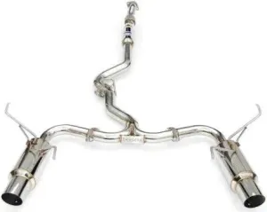 Invidia N1 Exhaust Subaru WRX (22-23) Dual or Single Exit Catback - Polished or Titanium Blue/Burnt Tips