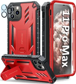 iPhone 11 Pro-Max Case Rugged Shockproof Protective Case Proof Protection Black
