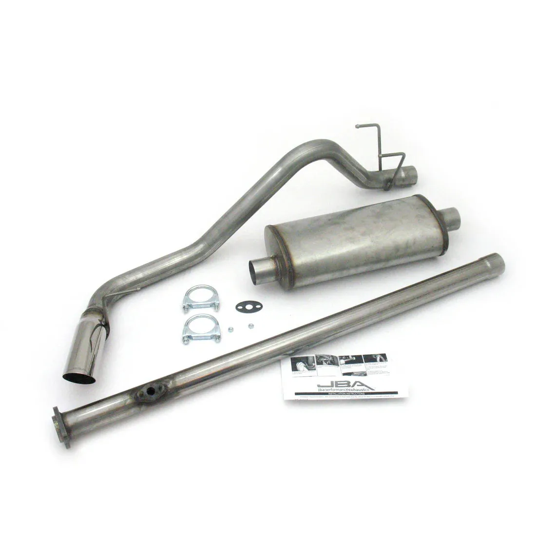 JBA Exhaust Toyota Tacoma 4X4 2.4L / 2.7L (95-99) Catback 2.5" Stainless Steel - 40-9012