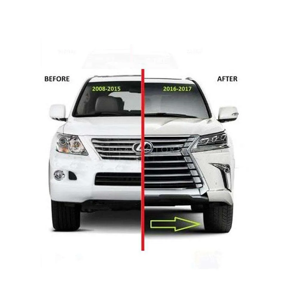 Lexus LX570 OEM Conversion to Model 2018 - Model 2008-2018 -  Face Uplift Upgrade