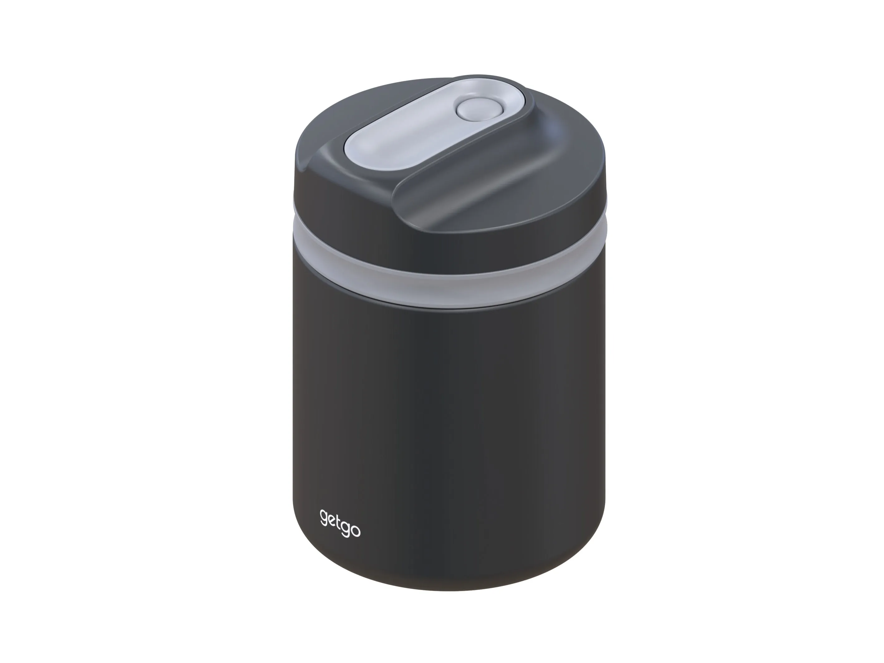 Maxwell & Williams GetGo Double Wall Insulated Food Container 1Lt - Black - Gift Boxed