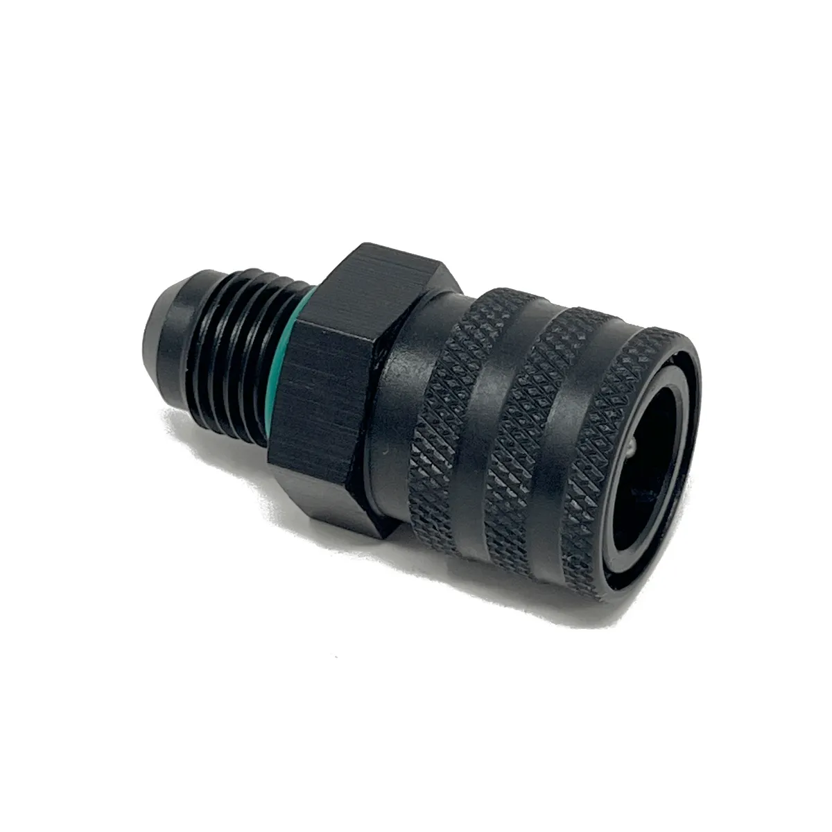 Precision Raceworks AN6 Male Flare/ORB to 3/8" Female Quick Connect