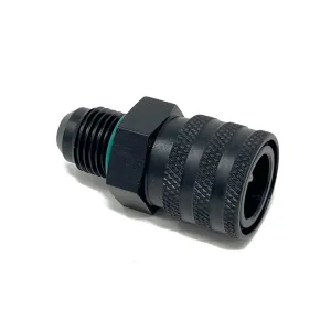 Precision Raceworks AN6 Male Flare/ORB to 3/8" Female Quick Connect