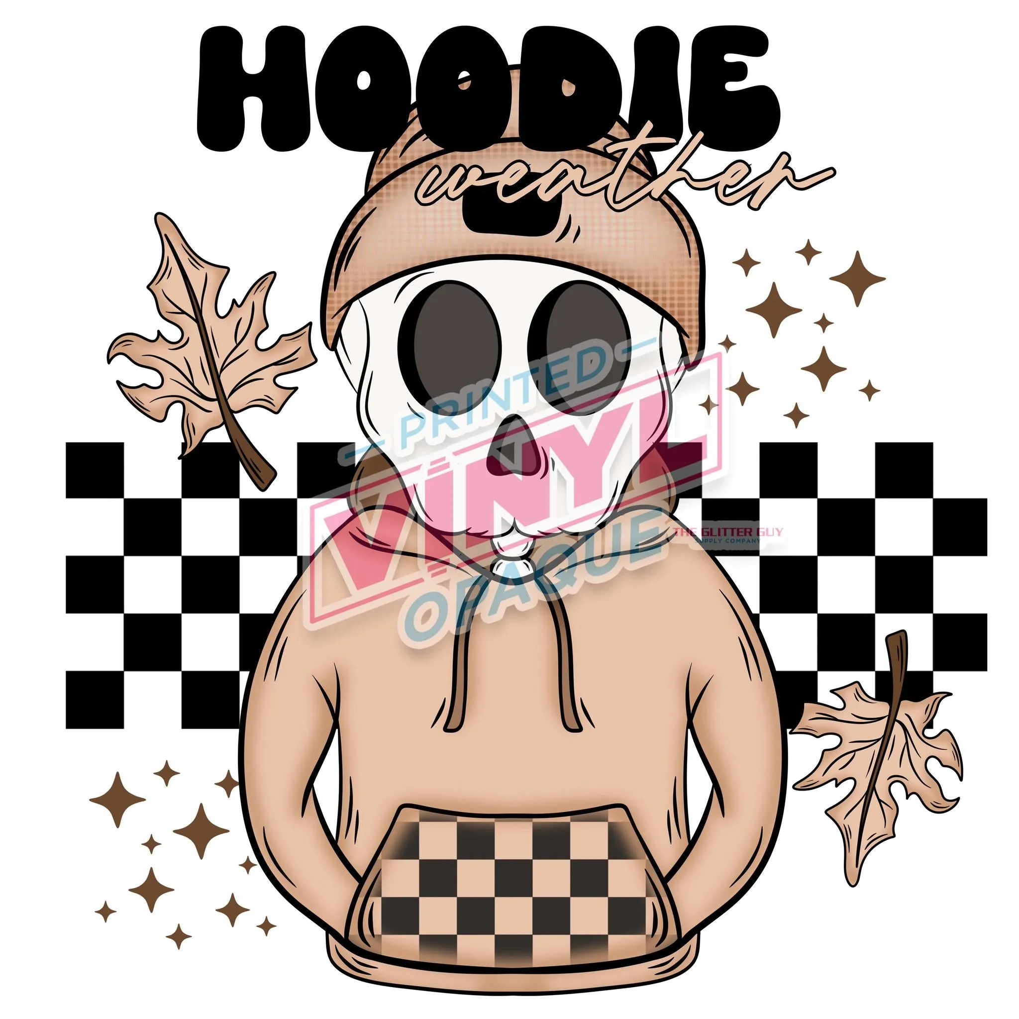 Printed Decal - Hoodie Weather