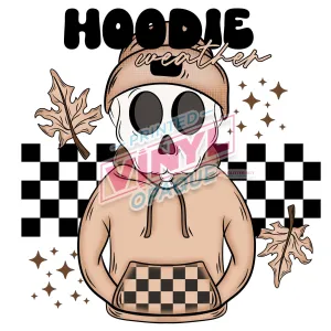 Printed Decal - Hoodie Weather