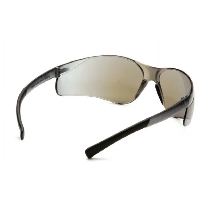 Pyramex Ztek S2575S Safety Glasses, Blue Mirror Lens Blue Mirror Frame, One Size, 1 Each