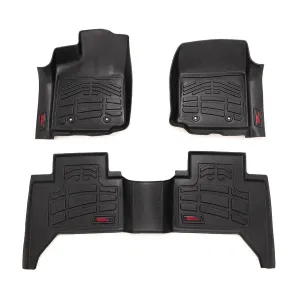Rough Country Sure-Fit Floor Mats | 2023-2016 Toyota Tacoma