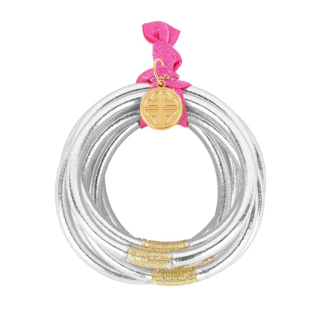 SILVER ALL WEATHER BANGLES | BUDHAGIRL