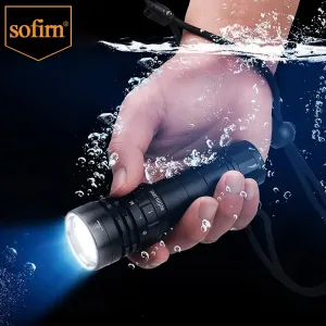 Sofirn SD05 Scuba Diving Light Cree XHP50.2 Super Bright 3000lm 21700 Dive Flashlight with Magnetic Switch 5000K 6500K