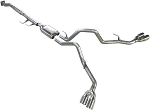 Solo Performance Exhaust Ford F150 5.0L V8 (11-14) Mach X Dual Catback w/ Extra Resonator - 145″ or 157″ Wheel Base